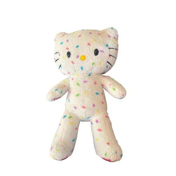 Build A Bear Sanrio Hello Kitty 40th Anniversary Plush Confetti Sprinkles No Bow - Picture 1 of 11